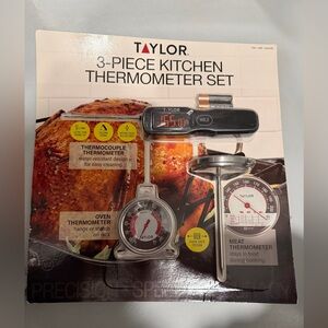 Taylor 3 Piece Kitchen Thermometer Set